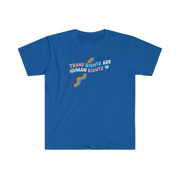 Trans Rights Are Human Rights T Shirt - Picture 2 of 16
